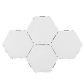 4x Modular LED Touch Wall Lamp Hexagonal Honeycomb Magnetic Quantum Night Light
