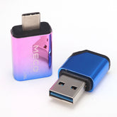 128G USB3.0 Flash Drive with Type-C Adapter 2-in-1 Memory Stick OTG USB Stick Pendrive 32G 64G Metal Thumb Drive