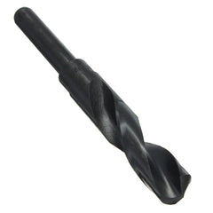 High Speed Steel Black Oxide Reduced Twist Drill Bit with 1/2 inch Shank