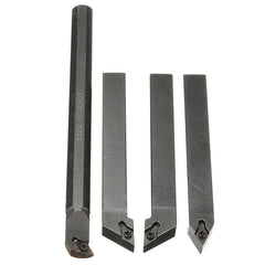 4pcs Turning Tool Holder with DCMT0702 Inserts