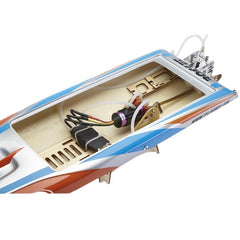 Racing Boat 65cm 2958/2881KV Brushless Motor 70A ESC Fibreglass RC Boat