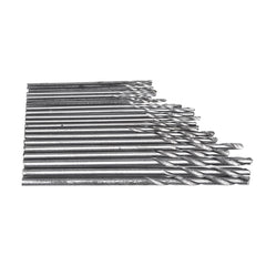 Mini Micro Hand Drill with 20Pc 0.3-1.6mm Bit Keyless Chuck Set Pin Vise Rotary