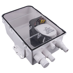 24V 750GPH 47.5 L/min Shower Sump Water Pump Multi Port Marine Boat Drain System Kit For Boat Marine Yacht RV Truck Trailer