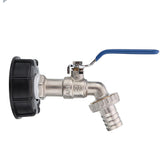 Faucet Tank Drain Adapter to Brass Garden Tap with 3/4'' Nozzle Hose Thread Outlet Connector Valve Fitting Parts for Home