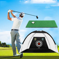 2M/3M Golf Practice Net Training Driving Cage Outdoor Indoor Golf Hitting Net Trainer Aid With Cutting Hole