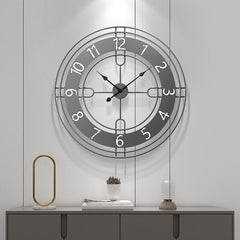 78.5CM Nordic Creative Wall Clock Home Guest Entrance Wall Clock Simple Wall Clock Art Quiet Clock Silent Clock