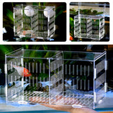 Large Aquarium Acrylic box isolation Incubator Breeding Fish Tank Breeder Hatching