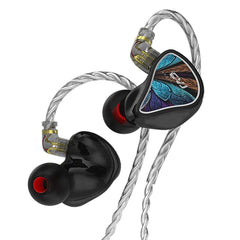 Angel Wing 3.5mm Wired Earphones Electrostatic Dynamic Balanced Hi-Fi Monitor Sport Music Earphone Headphones