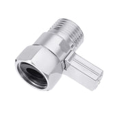 G 1/2 Shower Head Shut-Off Valve Quick Open Adapter Brass Water Flow Control Regulator Bath Accessory