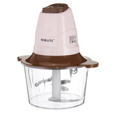 Multifunctional Electric Meat Grinder 220V-240V 300W Onion Cutter Blender-EU Plug