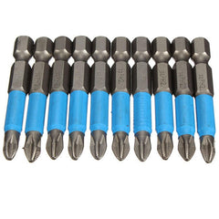 20pcs 50mm PH2 Magnetic Screwdriver Bit Anti Slip Hex Shank Screwdriver