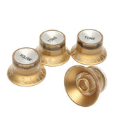 2 Volume& 2 Tone Gold Guitar Knob for LP/SG Style Electric Guitar