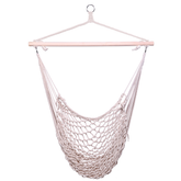 Cotton Hammock Bed Hanging Chair Beach Swing Chair Outdoor Home Garden Max Load 120kg