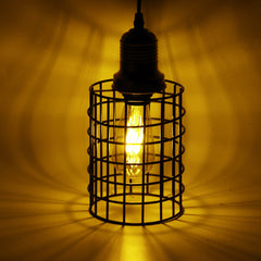 Plug-in Iron Pendant Light Ceiling Lamp Hallway Bar Restaurant Corridor Fixture Chandelier Decor