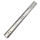 Cabinet Damping Slide Rail Three-section Thickened Stainless Steel Guide Drawer Buffer Mute Side