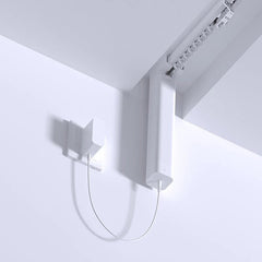 WiFi Smart Curtain Motor Intelligent Automatic Opening Closing Timing Voice Control Mute Design Electric Curtain Motor