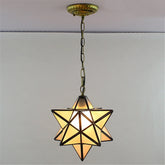 Star Glass Pendant Light Chandelier Light Modern Ceiling Lamp Fixture Decor