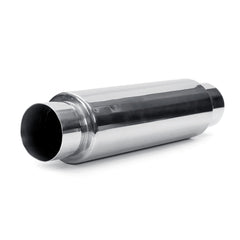 Universal Exhaust Muffler Silencer Glass Pack 12" Long 3" Inlet Outlet