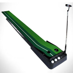 Golf Putting Trainer With Auto Ball Return Function Indoor Outdoor Golf Putting Mat Golf Exercise Equipment