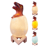 Decorative 3D Raptor Dinosaur Egg Smart Night Light Touch Switch 3 Colors Change LED Nightlight For Christmas Gift