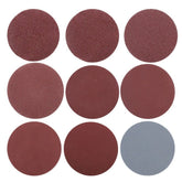 10Pcs 2 Inch Sanding Disc 80-2000 Grit Flocking Sandpaper Sanding Paper Abrasive Paper Self Stick Polishing Disc