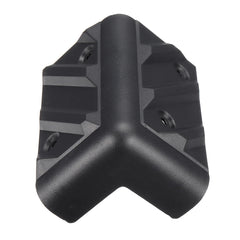 12 Pieces Plastic Corner Protector Angle Rounded Protector for Speaker Cabinet Guitar Amplifier