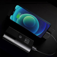 4000mAh Dual T6 Beads 3-in-1 Bike Headlight Rechargeable Horn Light Portable Waterproof Outdoor Cycling Bike Headlight