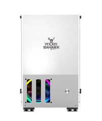 Computer Gaming Case M-ATX Desktop Mini Special-Shaped Chassis Game Competitive Glass Side Through Support M-ATX/ ITX Motherboard
