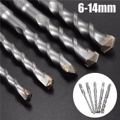 Square Handle 40Cr Steel Impact Drill Bit 6/8/10/12/14mm Screw Quick Change