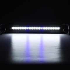 3.5W 25cm Adjustable 2835 LED Aquarium Fish Tank Super Slim Light Lamp Black