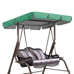 Three-seat Swing Ceiling Canopy Dust-proof Shade Waterproof for Outdoor Courtyard