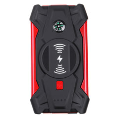 39800mAh 600A Car Jump Starter Startup Power Source Wireless Charger with 2 USB Output LED Flashlight