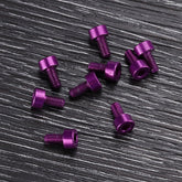 10Pcs M36mm Hex Socket Screw M3 Cap Head Bolt 7075 Aluminum Alloy Multicolor