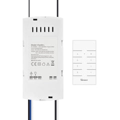 WiFi Ceiling Fan And Light Controller 100-120V eWeLink APP/ 433MHz RF Remote Control Smart Home Works Alexa
