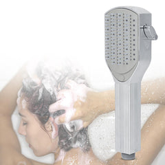 ABS Handheld Bathroom Faucet Comb Shower Head Water Saving Tap w/ Switch