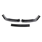 3PCS Designed Front Bumper Lip Splitter Lower Chin Car Spoilers