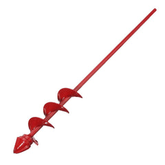 Hard Alloy Head Spiral Auger 4x22/4x45/8x25/8x30cm Non-Slip Flower Bulb Auger Rust Proof Planter Hole Digger Drill Bit