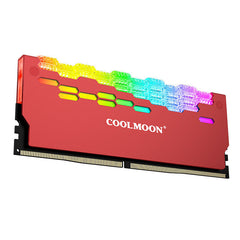 5V LED ARGB 2x3 Pin 1x4 Pin Memory Heat Sink Aluminum Alloy Ram Cooler for Desktop PC Computer