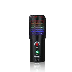 USB Sound Recording Vocal Microphone Set 192KHZ/24Bit RGB Gaming Mic with Tripod Stand For Mobile Phone PC Game Chat Live