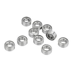 20Pcs 5x10x4mm Metal Sealed Shielded Deep Groove Ball Bearing