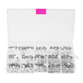 M3/M4/M5 300Pcs Allen Hex Socket Set Grub Screw Cone Point 3-10mm Assortment Kit