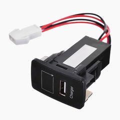 Car Battery Charger 2.1A USB Port with Voltage Display Dedication Only for Honda Auto