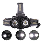 Headlamp T6 Mechanical Zoom Xiaomi Motorcycle Bike Bicycle Cycling Camping Flashlight