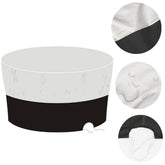 Waterproof Patio Garden Yard Outdoor Furniture Cover Round Table Dust Protection Furniture Waterproof Cover