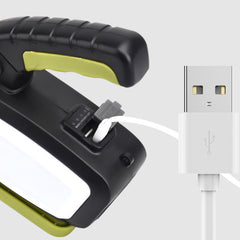 T6+COB LED Spotlight 120 Adjustable 6 Modes USB Charging Searchlight Power Display Camping Lamp Power Bank for Hiking Hunting Flashlight