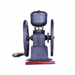Classic Two-wheel Commercial Retro Grinder Hand Grinding Cast Iron Coffee Bean Grinder Coffee Machine Decorations