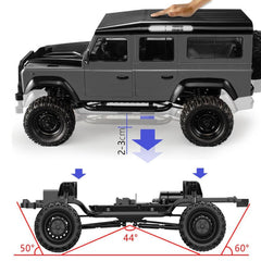 2.4G 4WD RC Car D110 Crawler Truck RC Vehicle Models