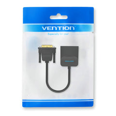 1080P DVI to VGA Converter Video Adapter Cable with Micro USB Power Port