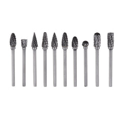3x6mm Double Grain Tungsten Steel Grinding Head Rotary Burr Drill Bit Milling Cutter