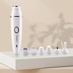 7 In 1 Women Face Body Hair Removal Lady Shaver Epilator Female Shaving Machine Electric Trimmer Female Razor Bikini Depilatory